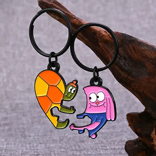 Cute Animal Couples keychains
