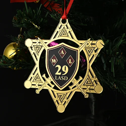 Custom 29 LASD Ornaments