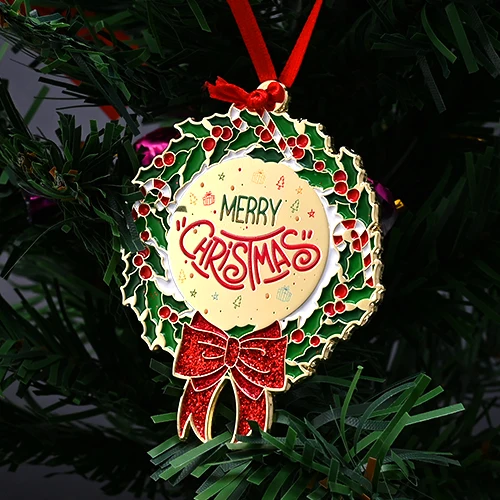 aangepaste kerstversieringen