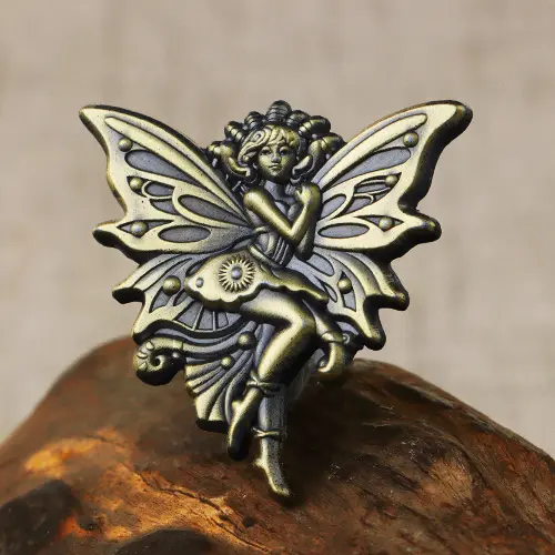 3D Butterfly Fairy Pins