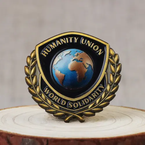 Humanity Union 3D Pins