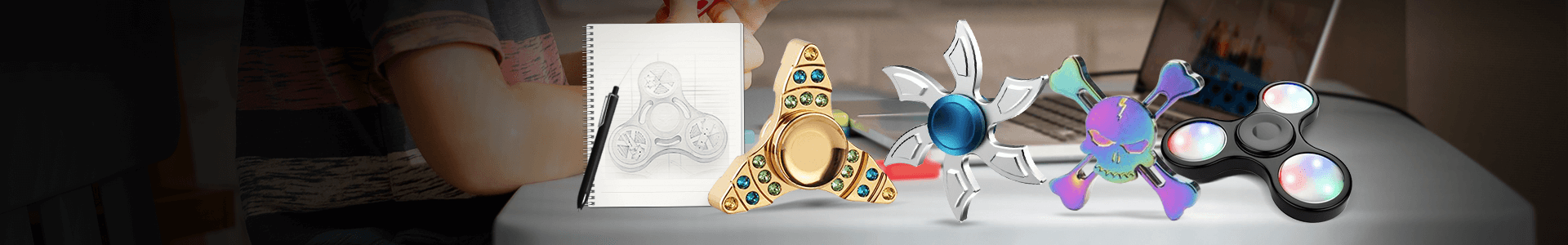 custom fidget spinners