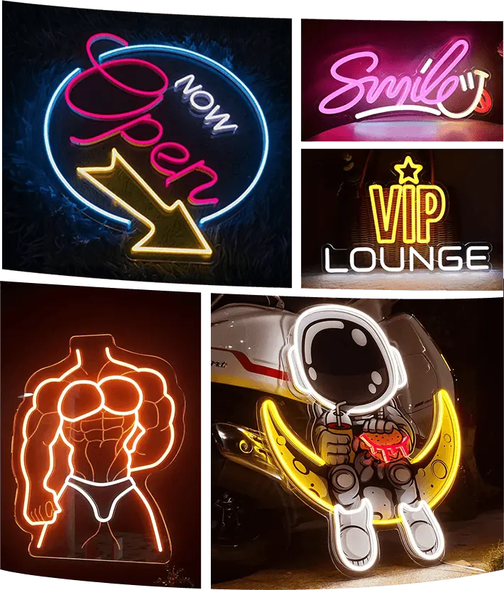 INSEGNA AL NEON Decorazione Da Parete a LED Usb/Luce Notturna a