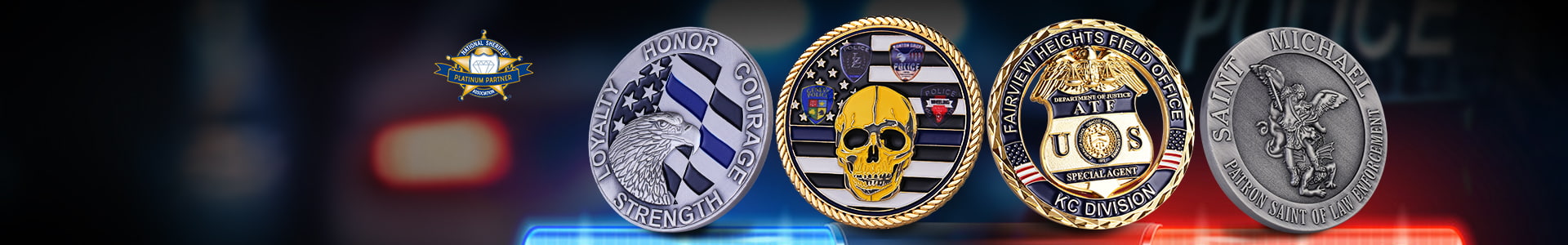 law enforcement challenge coins