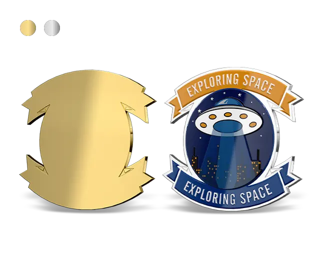 Award Shape Custom Pins