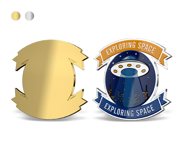 Benutzerdefinierte Pins in Award-Form