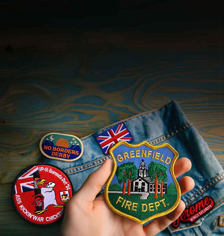 Custom Patches UK (Start w/1 Unit) Best Quality