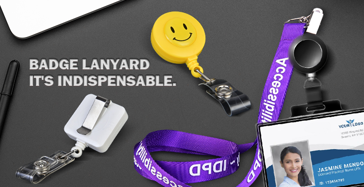 20 Multi-Color Neck Lanyards - Safety ID Badge Holders With Strap For Work, Events