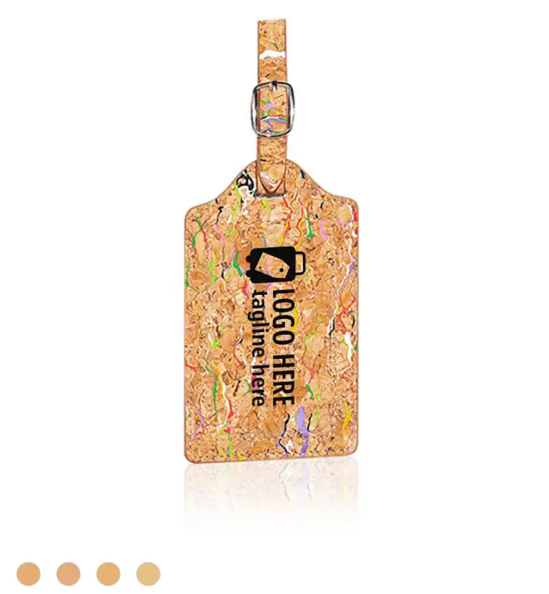 Natural Cork Travel Luggage Tag Natural Cork Travel Luggage Tag
