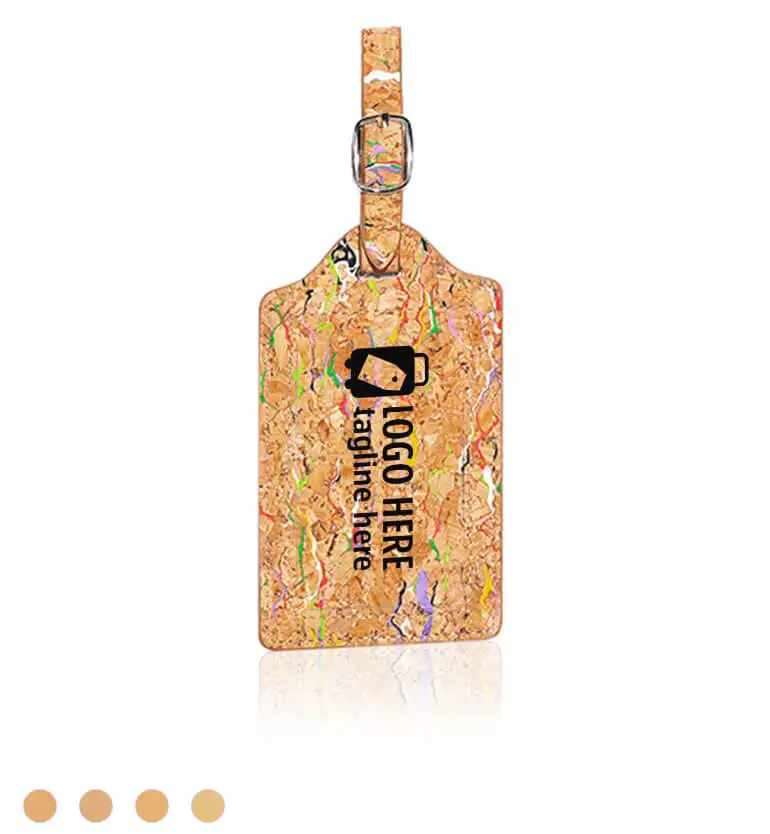 Natural Cork Travel Luggage Tag Natural Cork Travel Luggage Tag