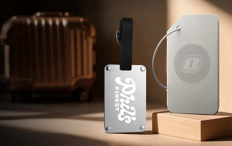 Custom Metal Luggage Tags
