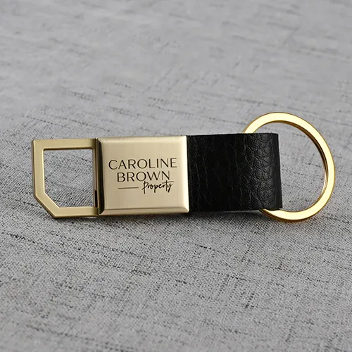 Custom High-Quality Leather Keychains
