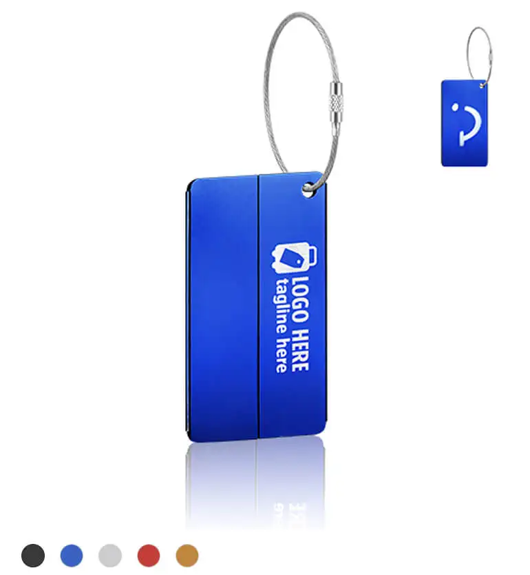 Playful Smile Luggage Tags Personalized