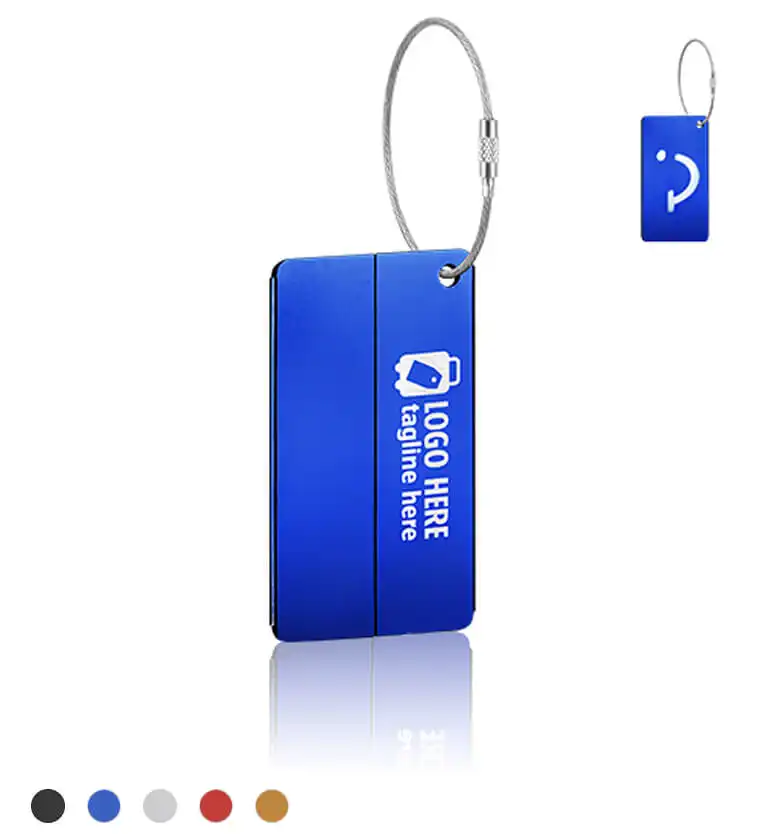 Playful Smile Luggage Tags Personalized