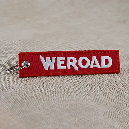 WEROAD Custom Embroidered Key Tags