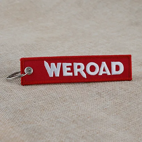 WEROAD Custom Embroidered Key Tags
