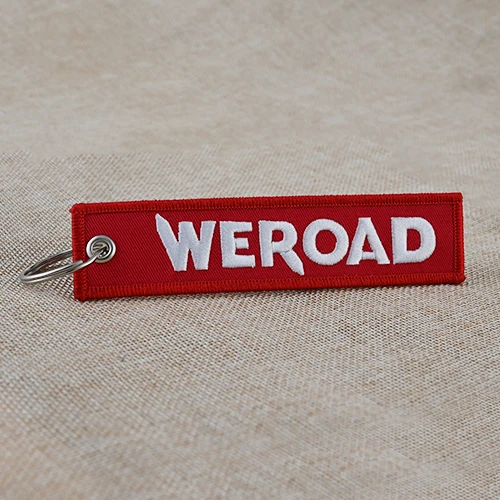 WEROAD Custom Embroidered Key Tags