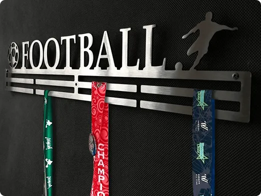 football medal display