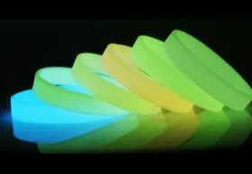 Custom Made Wristbands Glow in the Dark