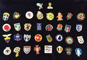 World Cup national team lapel pins