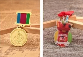 Medals and pins