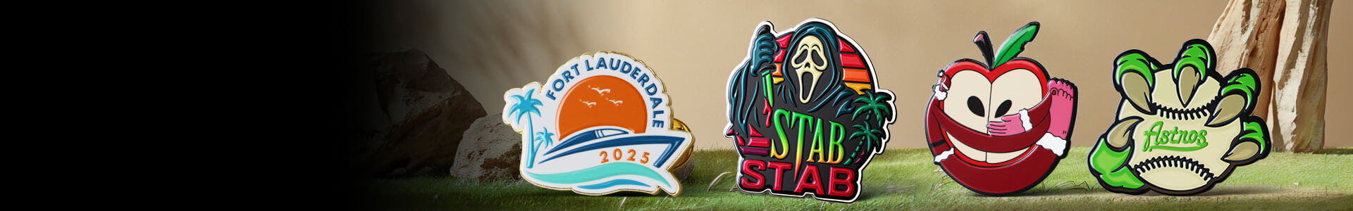 Custom Printed Pins