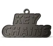 Black Nickel for Custom Keychains
