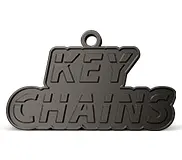 Black Nickel for Custom Keychains