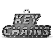 Antique Silver for Custom Keychains