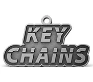 Antique Silver for Custom Keychains