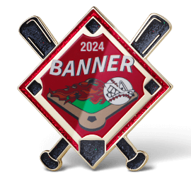 Classic Baseball Pin
