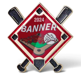 Classic Baseball Pin