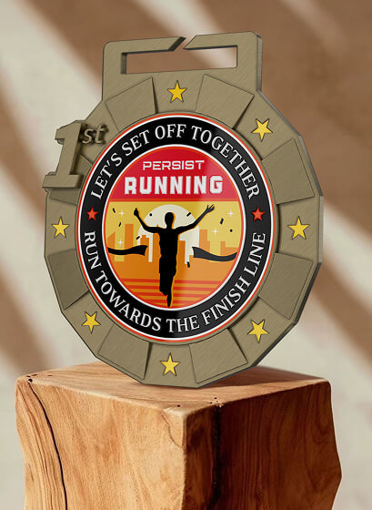 Custom 5K Running Medal