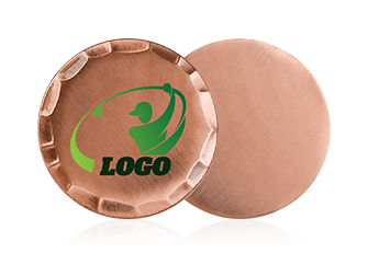 Custom Golf Antique Copper Ball Marker