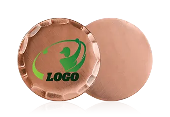 Antique Copper Custom Golf Ball Marker