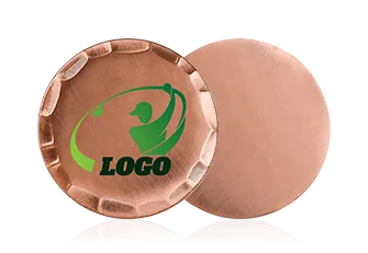 Antique Copper Custom Golf Ball Marker Antique Copper Custom Golf Ball Marker