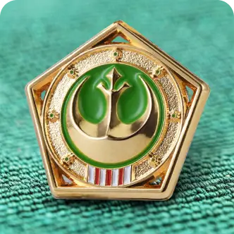 3D Lapel Pins with Enamel