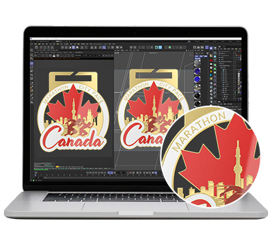 free medal design