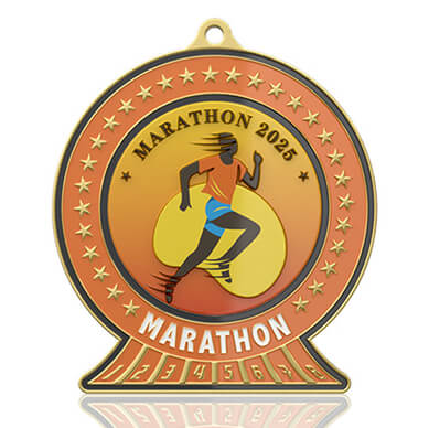 Marathon 2025 Victory Medal