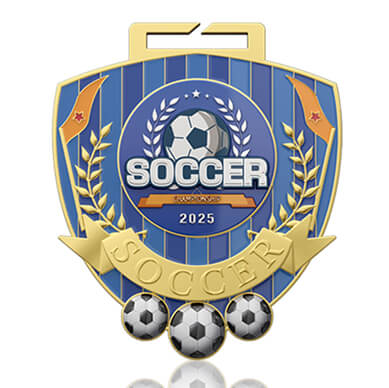2025 Football Champions Medal of Glory and Victory