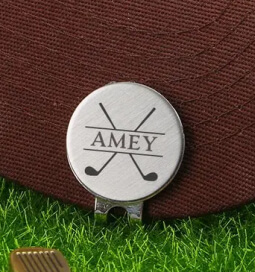 Engraved Golf Ball Marker