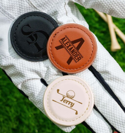 Monogrammed Golf Ball Markers
