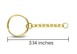 Split Ring with Long Chain