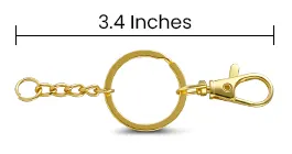 Split Ring with Lobster of keychain custom