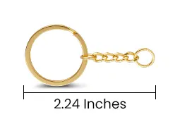 Split Ring with Short Chain