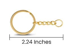 Split Ring with Short Chain