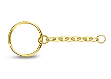 Split Ring with Long Chain