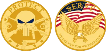 U.S. Army Challenge Coin Template