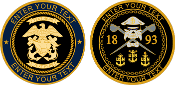 Coins Navy Military Templates