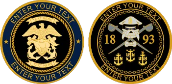 Coins Navy Military Templates
